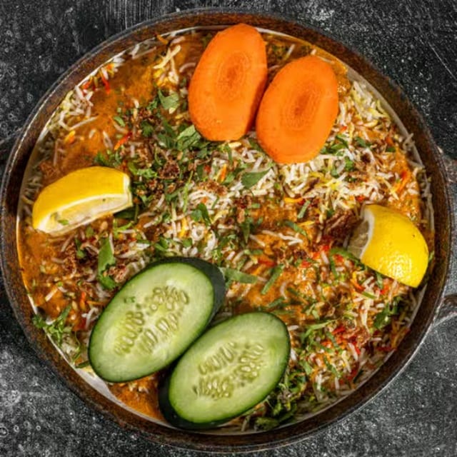Lamb Creamy Biryani.