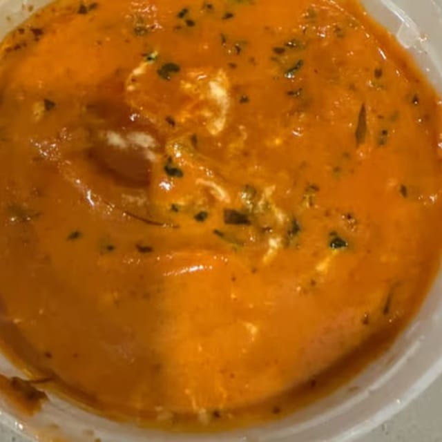 Chicken Tikka Masala With Rice.