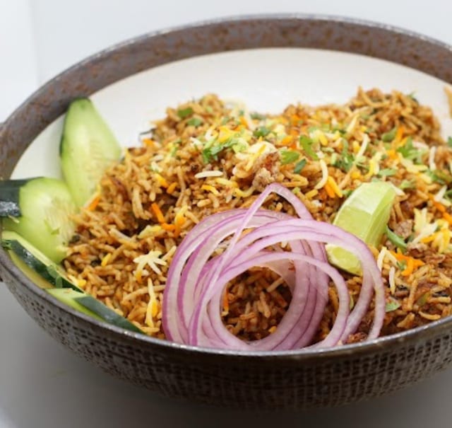 Paneer Creamy Biryani.