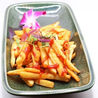 Masala Garlic Fries