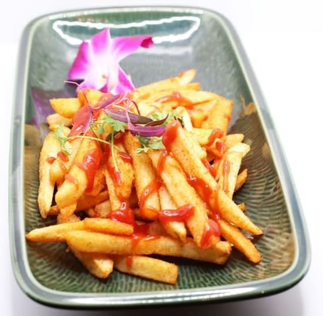Masala Garlic Fries.