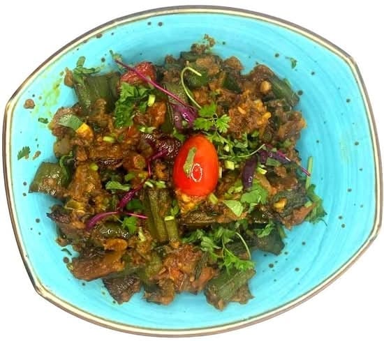 Okra Chatpata Masala.