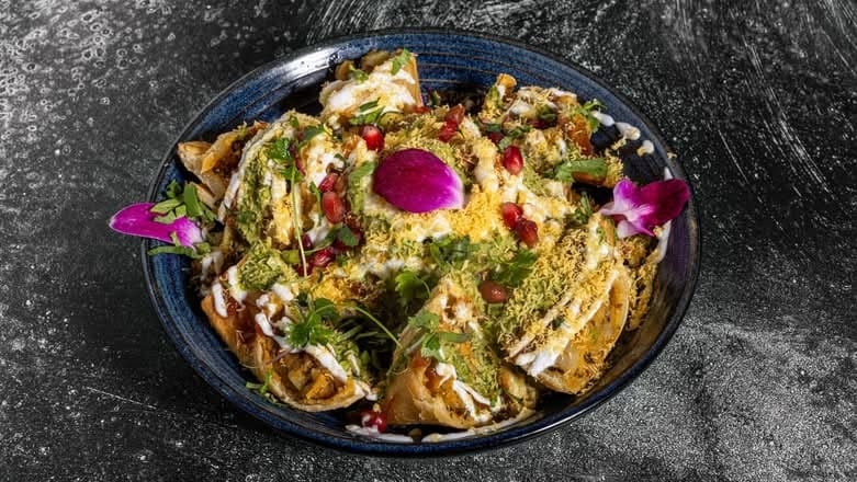 Samosa Chaat.