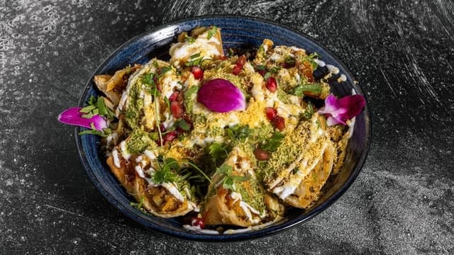 Samosa Chaat.